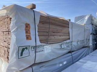 Ca. 100x Douglas Veer en Groef, 18x145mm, lengte 400cm